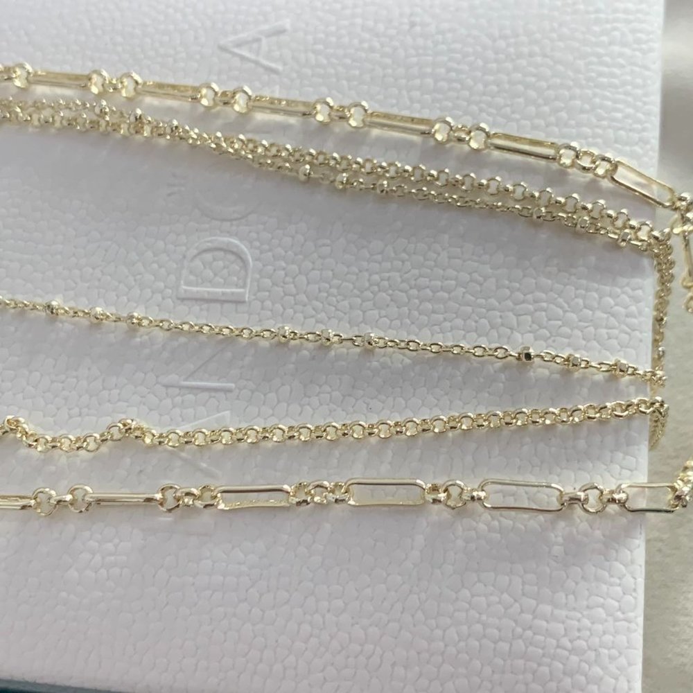 Kendra Scott Elisa Three-layer shell necklace collarbone chain Multi-layer - Picture 14 of 16